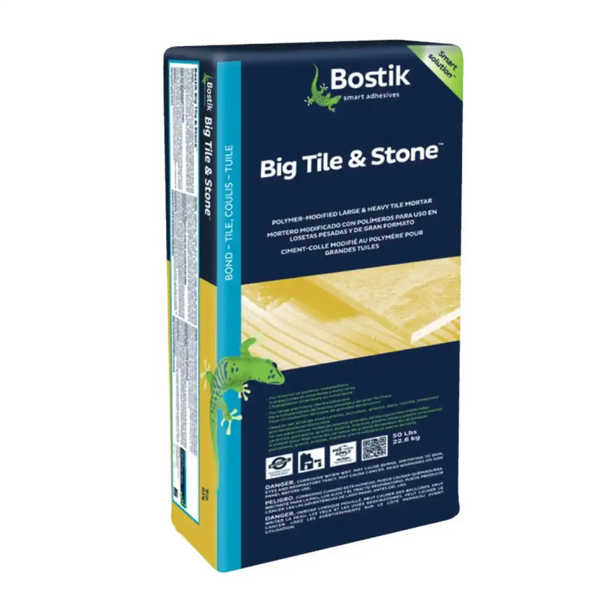 Bostik Big Tile & Stone 50lb White Modified Mortar Pallet