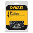 DWO1DT608 DeWalt 8in Replacement Chain 20V DW Pole Saw