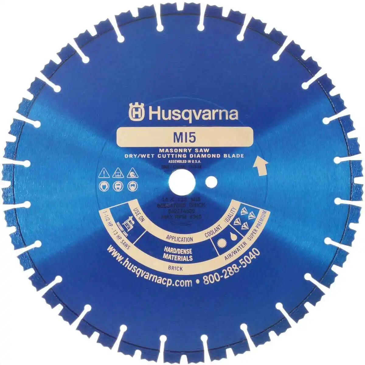 Husqvarna MI5 Dry Masonry Diamond Blade