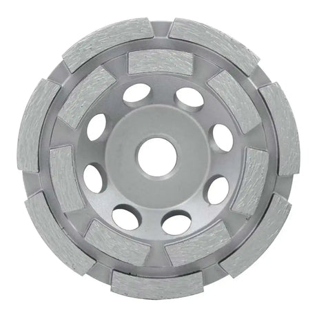 Lackmond 4 inches SPP Series Double Row Cup Wheels, double row concrete cup wheel, brick cup grinder, floor grinder blade, concrete polisher wheel, SPPGC4DN