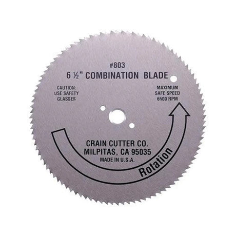 crain 6-1/2" Combination Steel Blade, 100 steel teeth blade, Tiling Combination Blade, wood cutting blade, 6 inches cutting disc