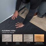 Roberts Moisture Barricade works with many flooring types