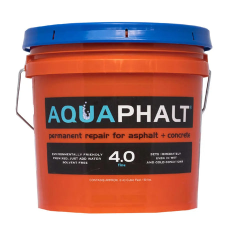 Aquaphalt 50 lbs. Patch Material for Asphalt and Concrete, asphalt patch kit, hole repair cement, 50 lbs aquaphalt