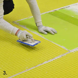 Profilitec FLOORTEC Uncoupling Membrane Installation Steps