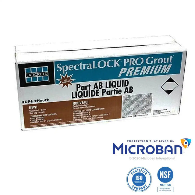 Laticrete SpectraLOCK Pro Premium Grout with Microban technology