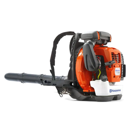 backpack blower, blower, leaf blower, Husqvarna gas high air speed blower