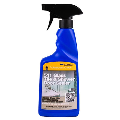 Miracle Sealants 511 Glass Tile & Shower Door Sealer, 16 oz. Spray Bottle, GTSS16OZ6, shower sealer, glass sealant, 511 miracle sealants