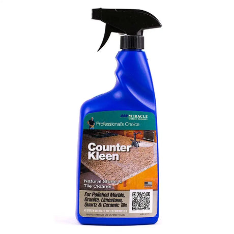 Miracle Sealants Counter Kleen 32 oz Spray Bottle, COUKL32OZ6, kitchen cleaner, counter stone cleaner, marble cleaner, tile cleaner