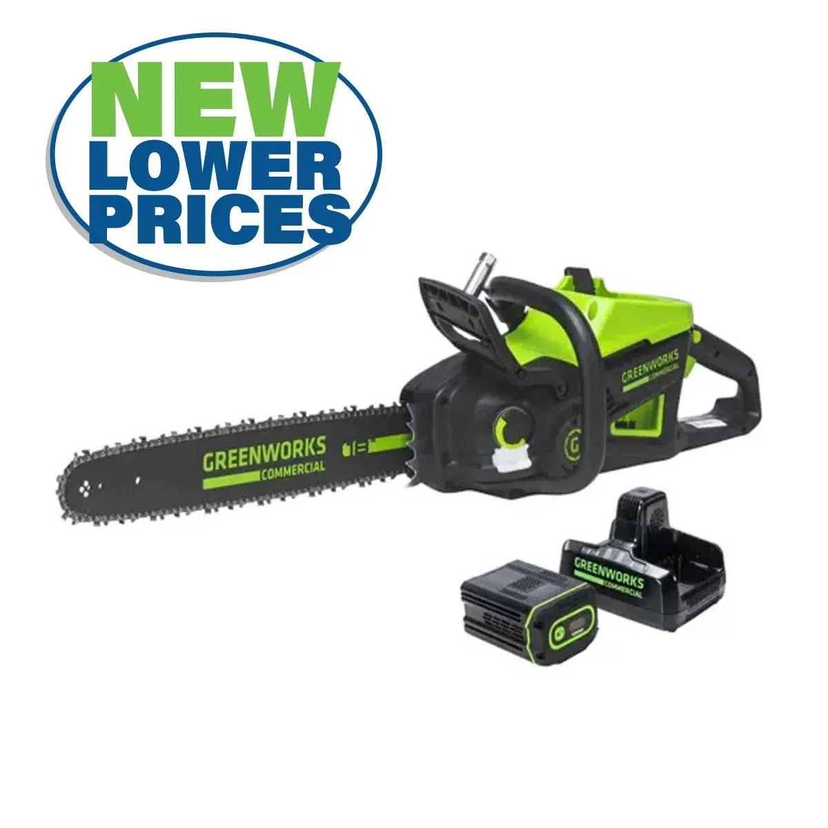 GREENWORKS 2024 CORDLESS CHAINSAW