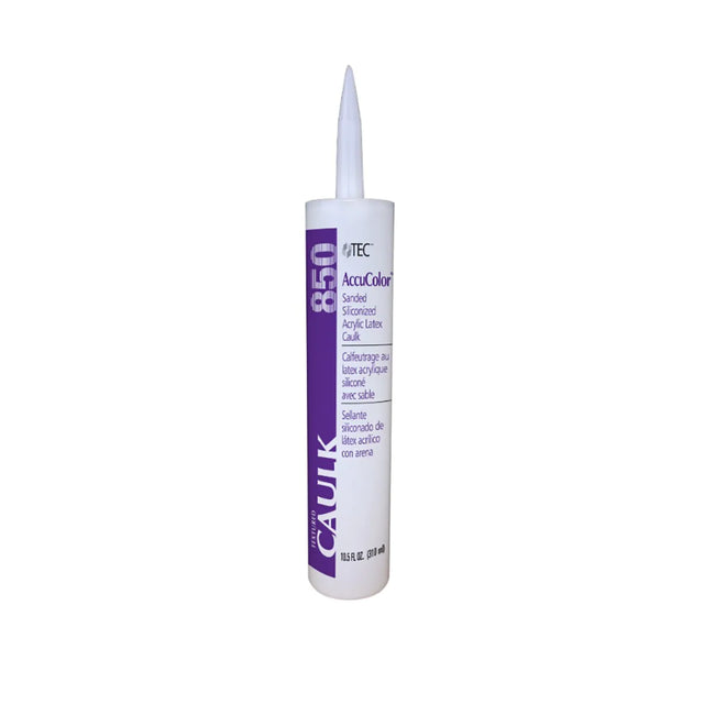 TEC TA-850 AccuColor Siliconized Sanded Caulk 10.5 fl. oz. cartridge