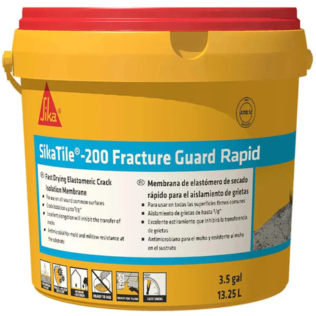 sika tile, 200 fracture Guard, rapid crack, isolation membrane, 648464 1 gallon