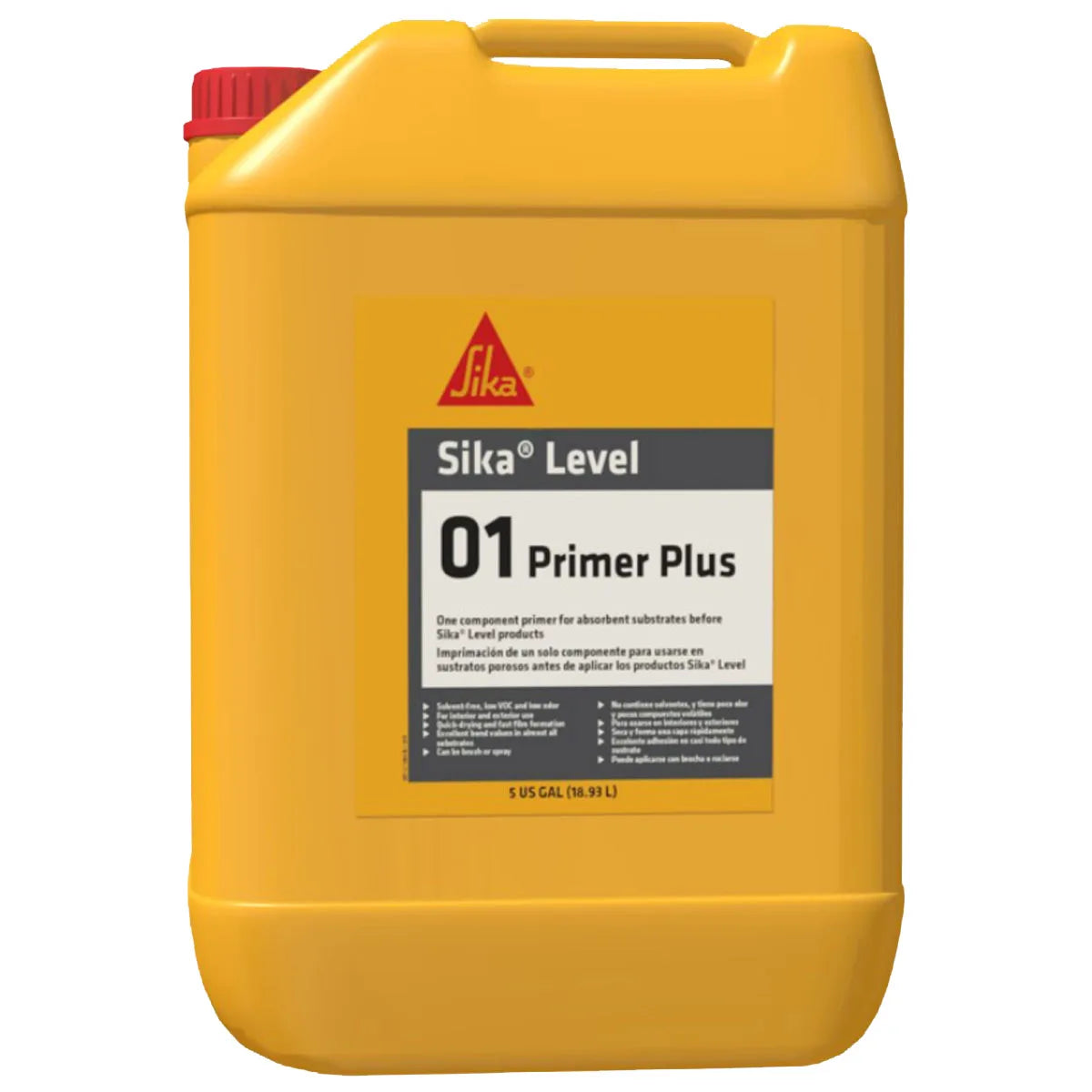 Sika Level 01 Primer Plus for Porous Substrates - 1 Gallon