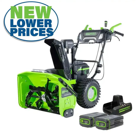 Greenworks Dual Stage Snow Blower