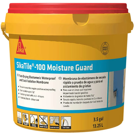 SikaTile -100 Moisture Guard Waterproofing Crack Isolation Membrane, 1/8" Crack Isolation