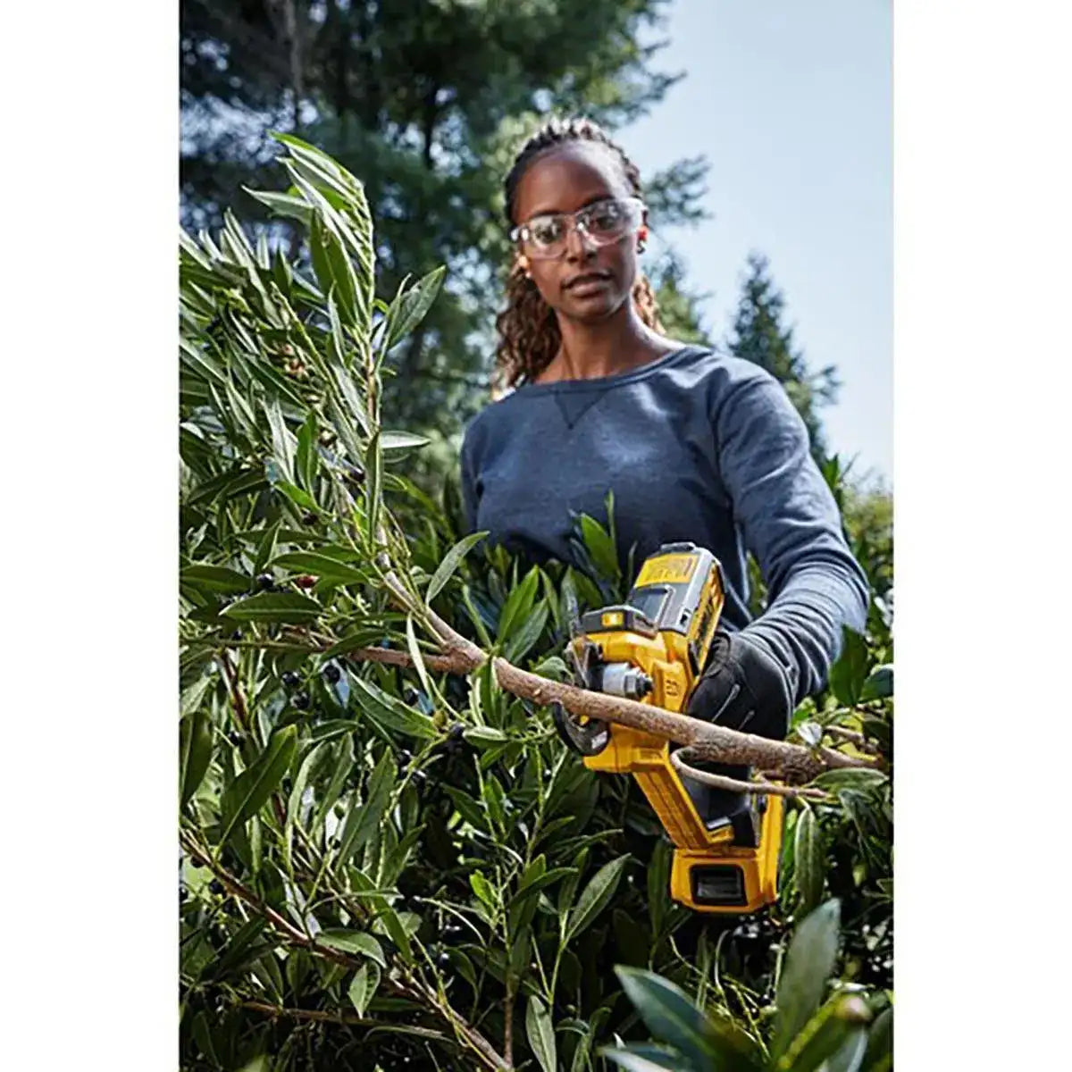 DeWalt 20V PRUNER W/2AH PACK In Use