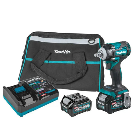 Makita XGT Rapid Optimum Charger and bag