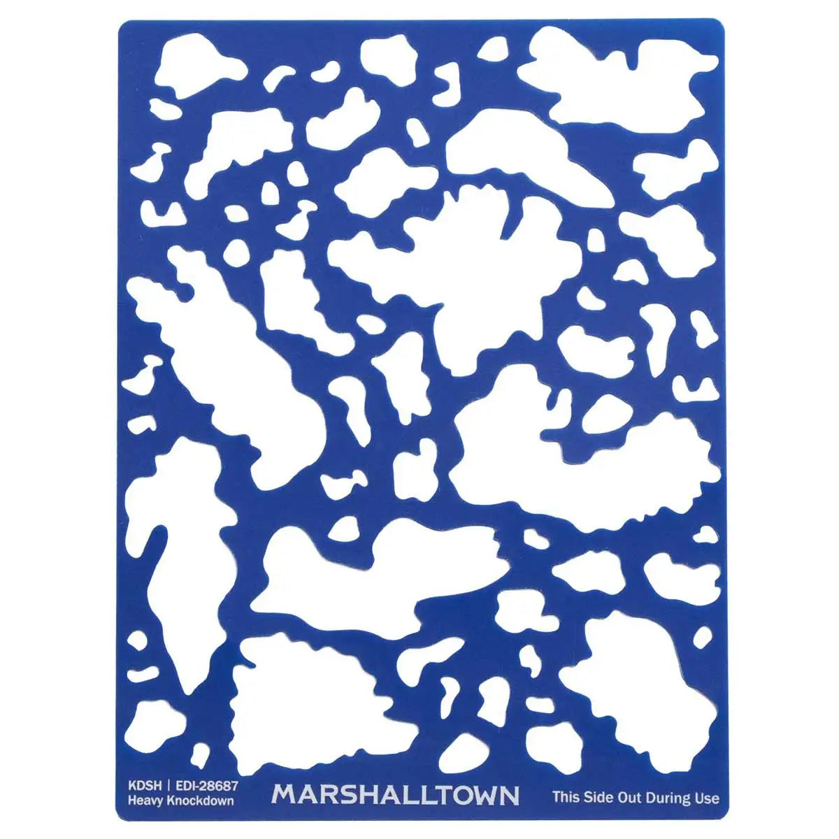 Marshalltown Repair Texture Stencil Heavy knockdown