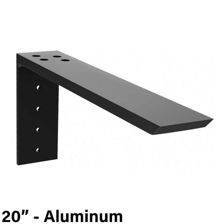 The Original Granite Bracket "L" Bracket Countertop Support - 20" Aluminum