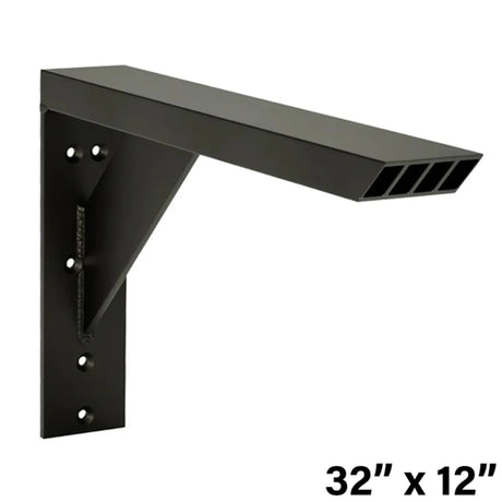 The Original Granite Bracket Industrial Large Shelf Bracket 32 in x 12 in