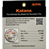 Alpha Katana Dry Tile Blade