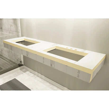 The Original Free Floating Bathroom Vanity Kit with GoBoard