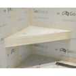 The Original Floating Corner Shower Bench Kit with GoBoard