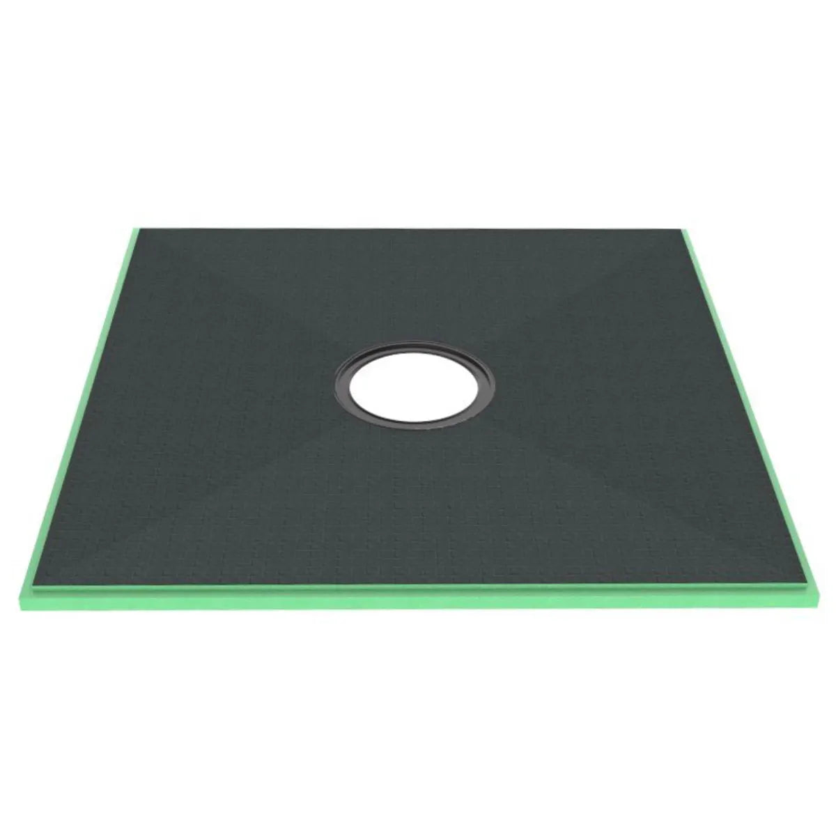 Hydro-Blok Low Profile 48" x 48" Shower Pan w/Drain