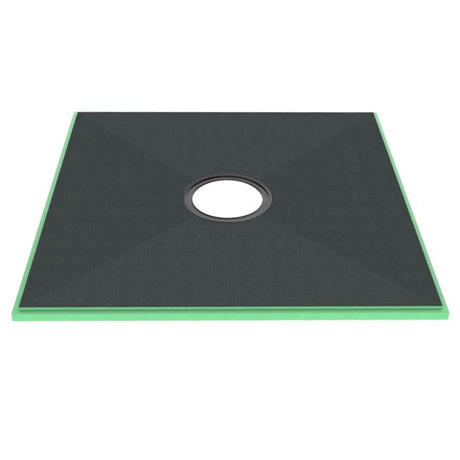 Hydro-Blok Low Profile 60" x 60" Shower Pan w/Drain