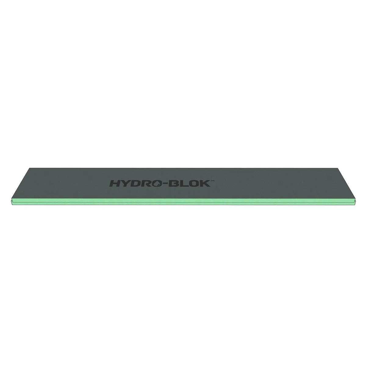 Hydro-Blok Single Slope 72" x 12" Pan Extension front view