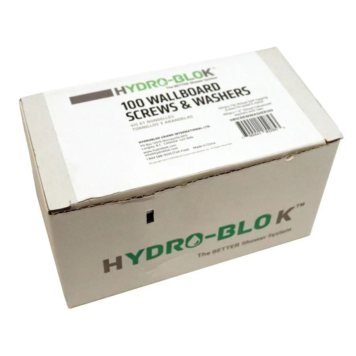 Hydro-Blok Screws and Washers 200 pcs