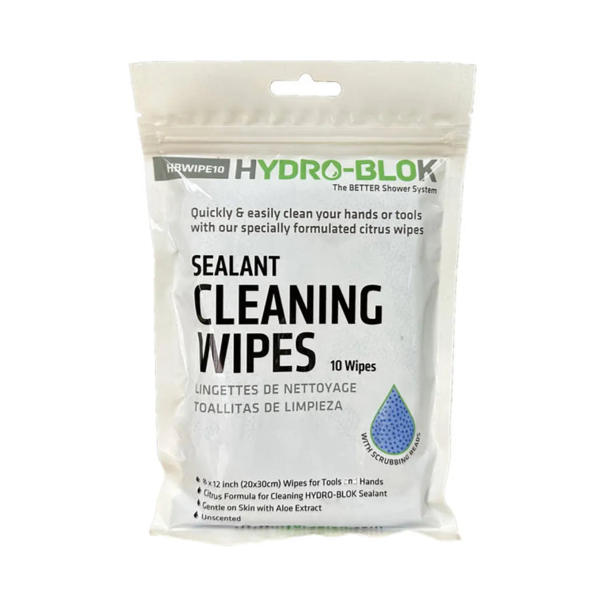 Hydro-Blok Sealant Cleaning Wipes