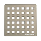 Hydro-Blok 4" Low Profile Shower Drain Covers