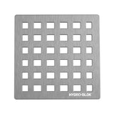 Hydro-Blok 4" Low Profile Shower Drain Covers