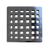 Hydro-Blok 4" Low Profile Shower Drain Covers