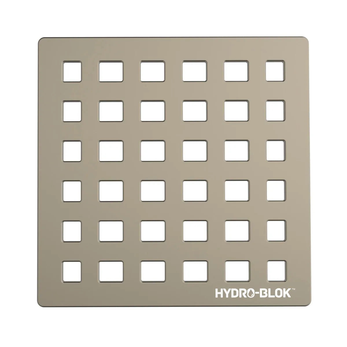 Hydro-Blok 4" Low Profile Shower Drain Covers