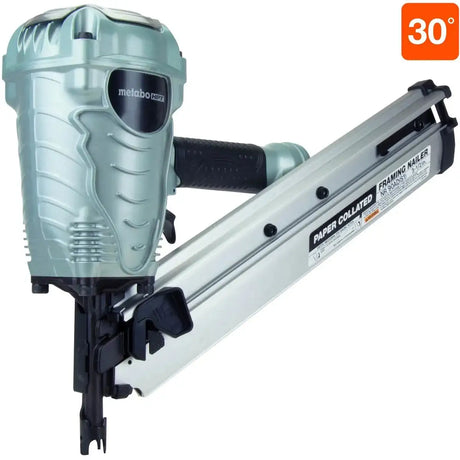 Metabo 3-1/2 Inch 30° Paper Collated Framing Nailer