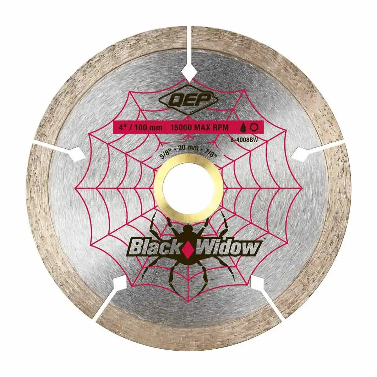 QEP Black Widow Thin Rim Diamond Blades