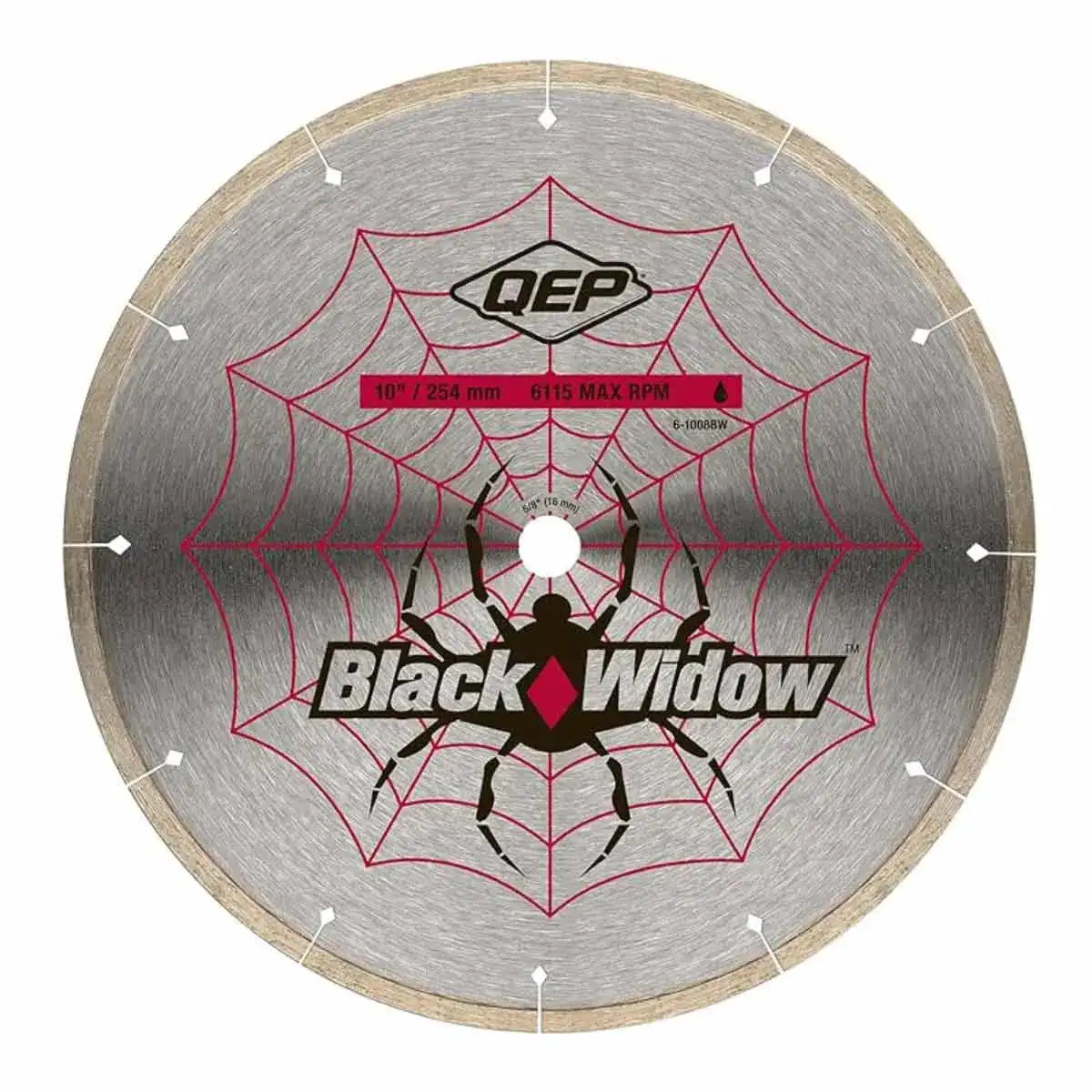 QEP Black Widow Thin Rim Diamond Blades