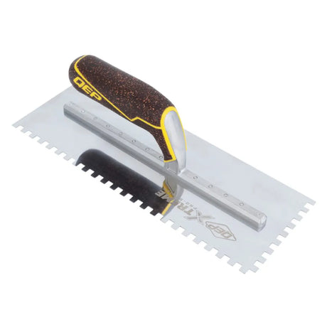 QEP Xtreme Cork Handle Square-Notch Trowels