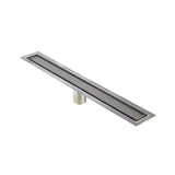 Drains Unlimited Linear Floor Drains - Brushed Stainless Steel