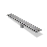 Drains Unlimited Linear Floor Drains - Brushed Stainless Steel