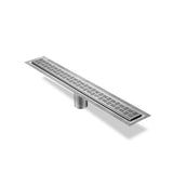 Drains Unlimited Linear Floor Drains - Brushed Stainless Steel