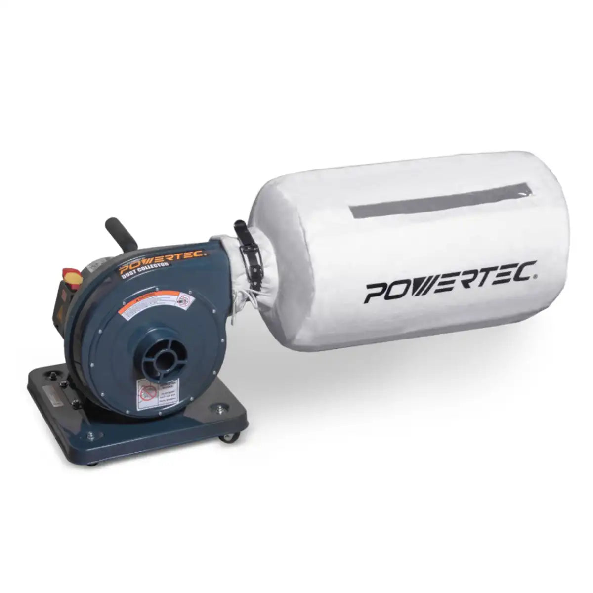 POWERTEC 1 HP Single Phase Portable Dust Collector