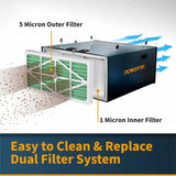 POWERTEC 3-Speed Air Filtration System