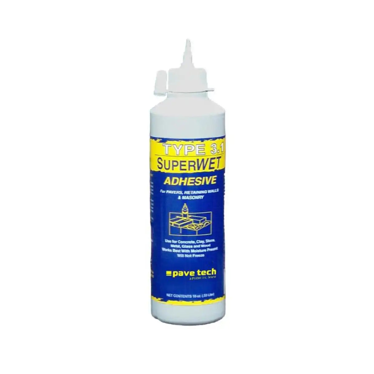 Probst Type 3.1 SuperWet Adhesive 16 oz.