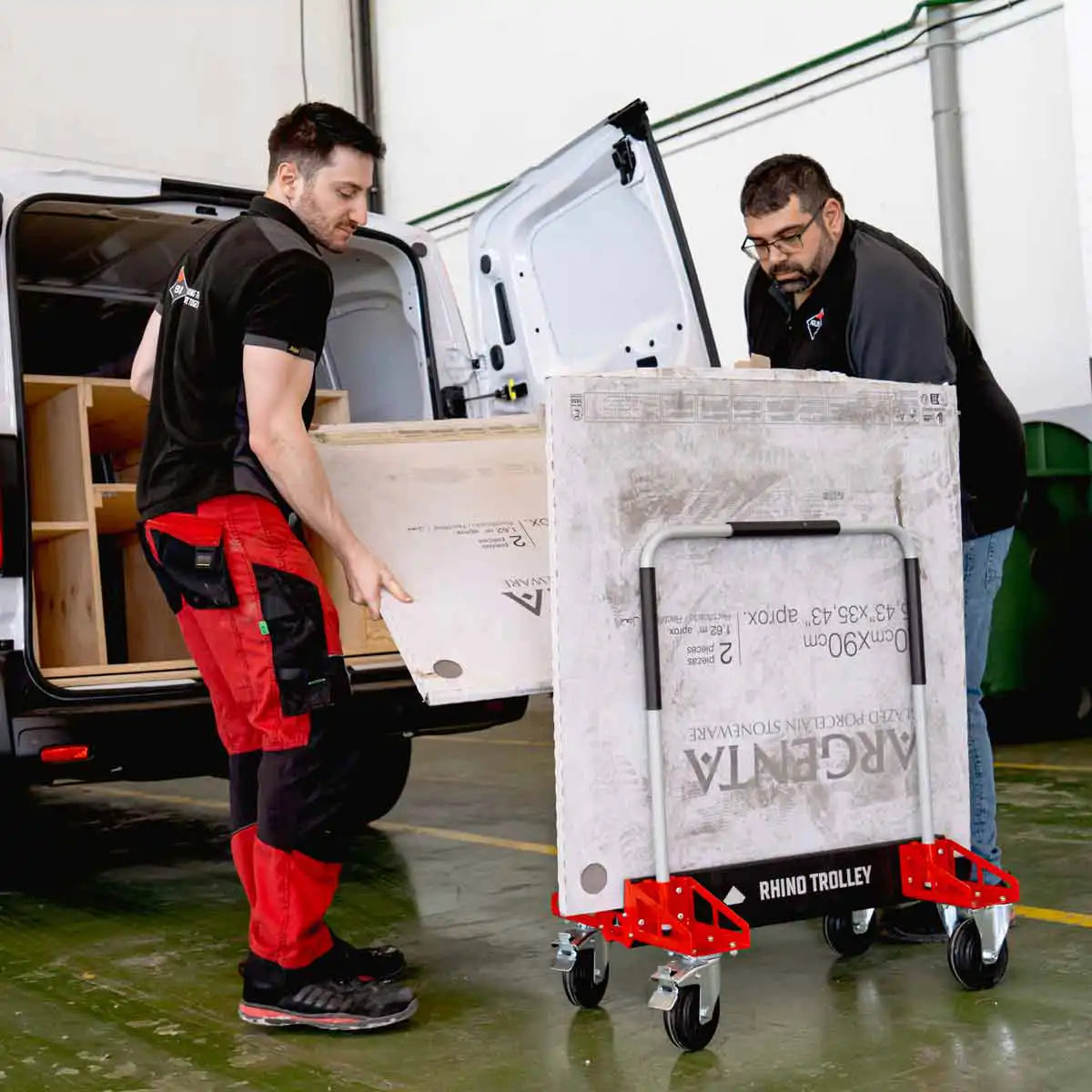 Rubi Rhino Trolley for Large Format Tiles