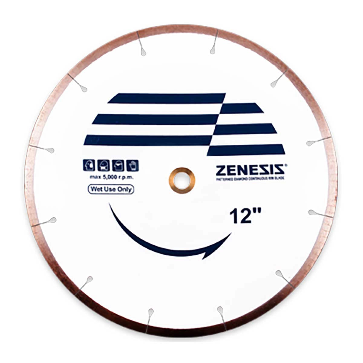 12" Zenesis Continuous Rim Porcelain Blade