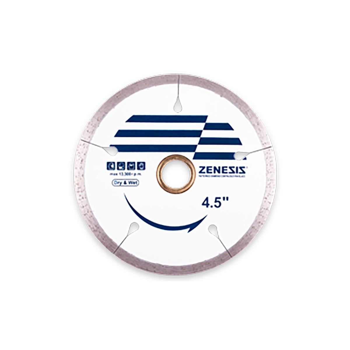 4.5" Zenesis Continuous Rim Porcelain Blade