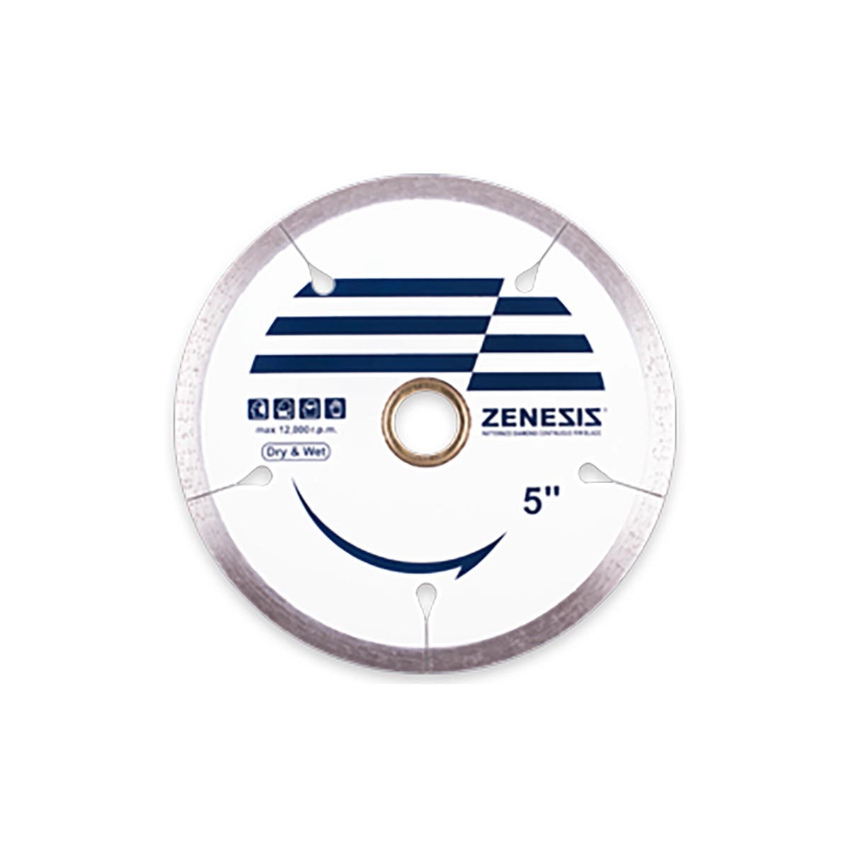 5" Zenesis Continuous Rim Porcelain Blade