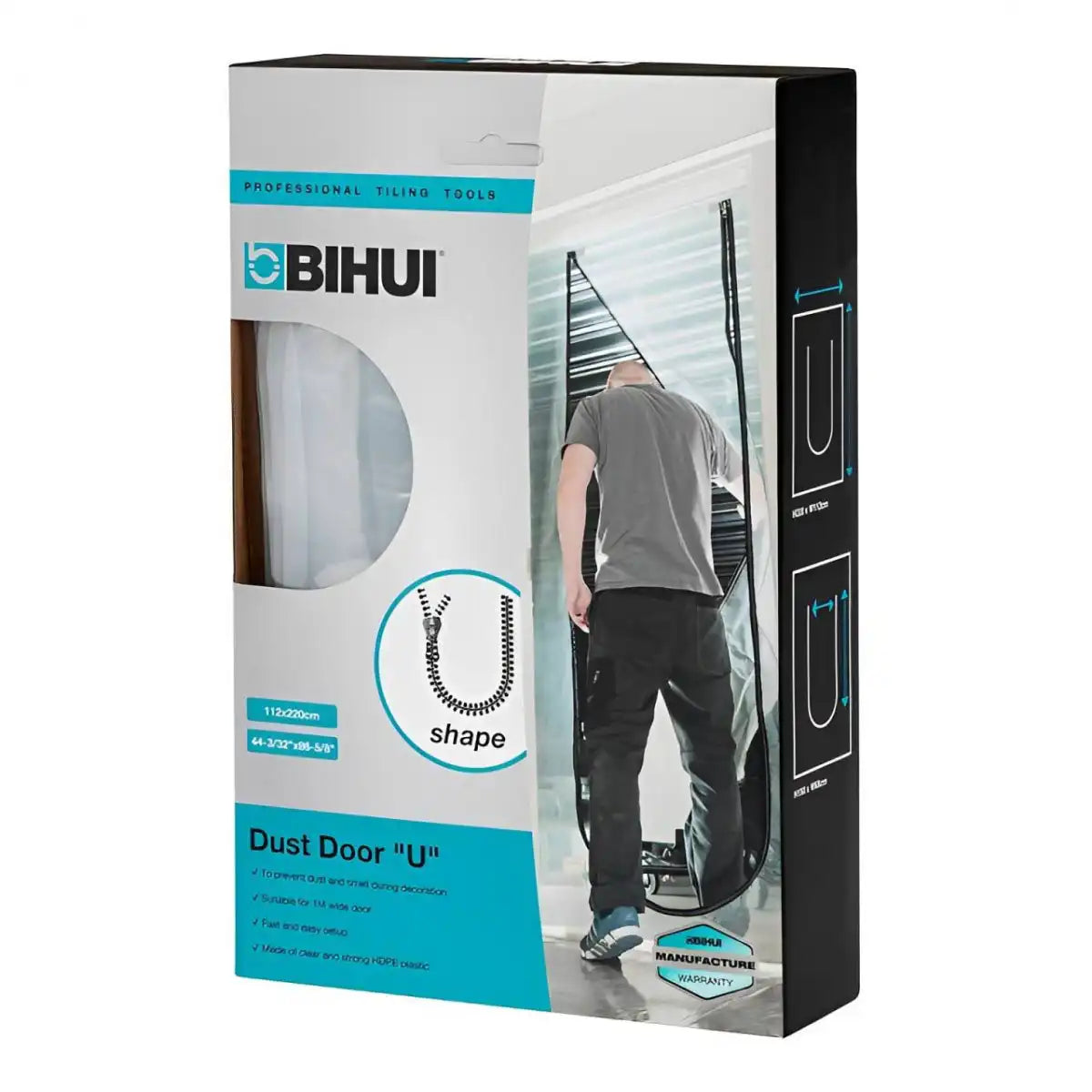 Bihui Tools Reusable "U" Dust Door